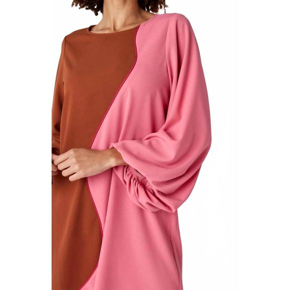 NEW CROSBY BY MOLLIE BURCH cecily dress in copper/persimmon - Picture 3 of 3